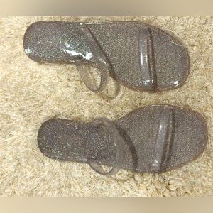 Sparkly sandals
